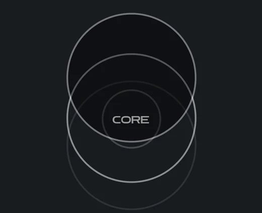 Q: rings layered around one core